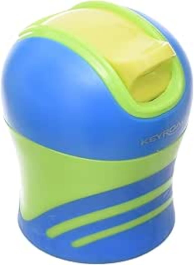 Keyroad KR-971525 High Quality Sharpener Duble Holes Round Tip For Student,Office - Blue Green